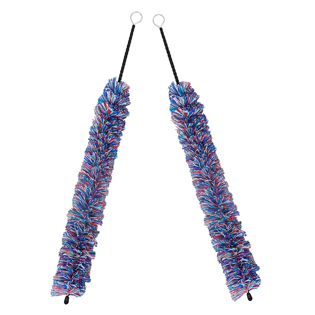 

2 Pcs Musical Instrument Cleaning Brush Clarinet Accessories for Saxophone Cotton Stainless Steel