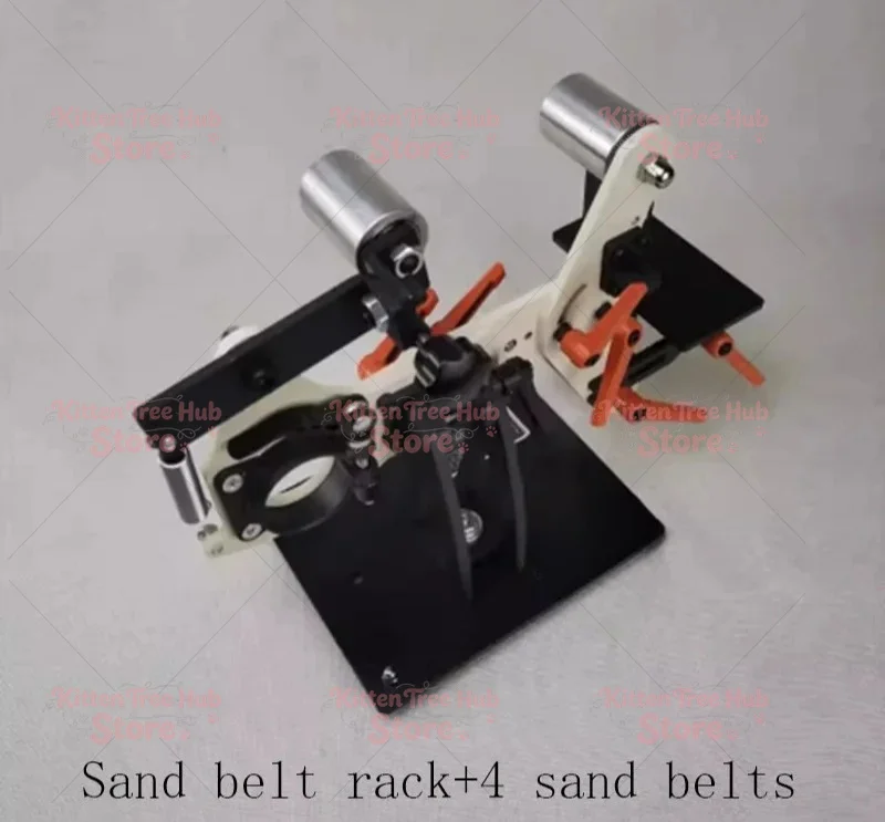730x50MM belt sanding frame heavy-duty sanding machine adapter angle grinder desktop sharpening machine modified V-shaped sharpe