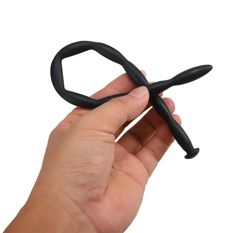 Silicone Urethral Catheter Dilator Horse Eye Stimulation Adult Sex Toys for Men Gay Sounding Penis Plug Insert Urethra Catheter image 2