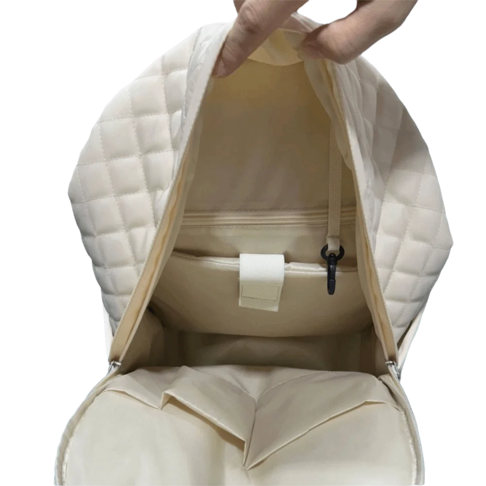 حقيبة ظهر للتنس ذات سعة كبيرة وسحاب إغلاق وخفيفة الوزن وحزام قابل للتعديل متعدد الأغراض #1