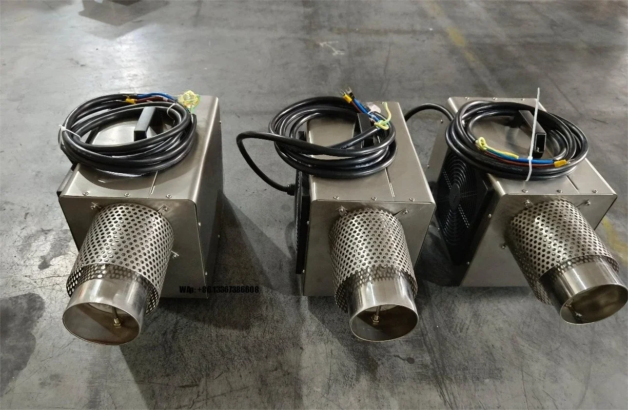 400 Degrees Celsius 10hp High Temperature Electric Industrial Hot Air Heater Warm Hot Air Blower Hot Air Generator for Drying