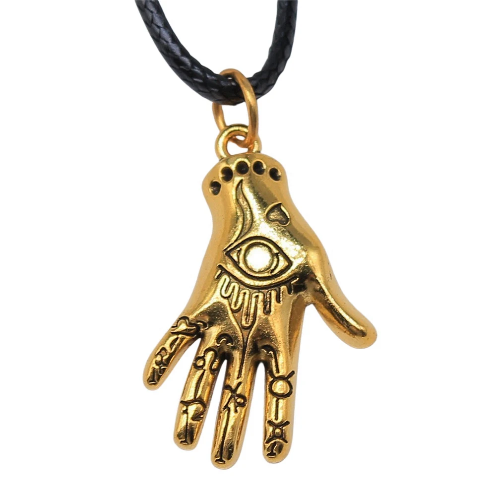 Necklaces For Women Gifts For Women Necklace Leather Chain 45Cm On The Neck Eye Of Horus Talisman Amulet