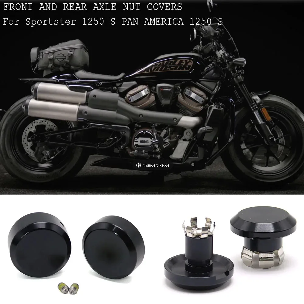 

Для Sportster S 1250 RH1250 S PAN AMERICA 1250 S PA1250 2021 2022 новые мотоциклетные передние и задние крышки с плоским болтом