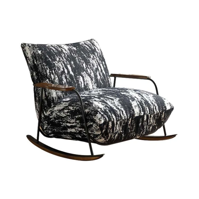 

Single rocking chair living room balcony home office designer leisure