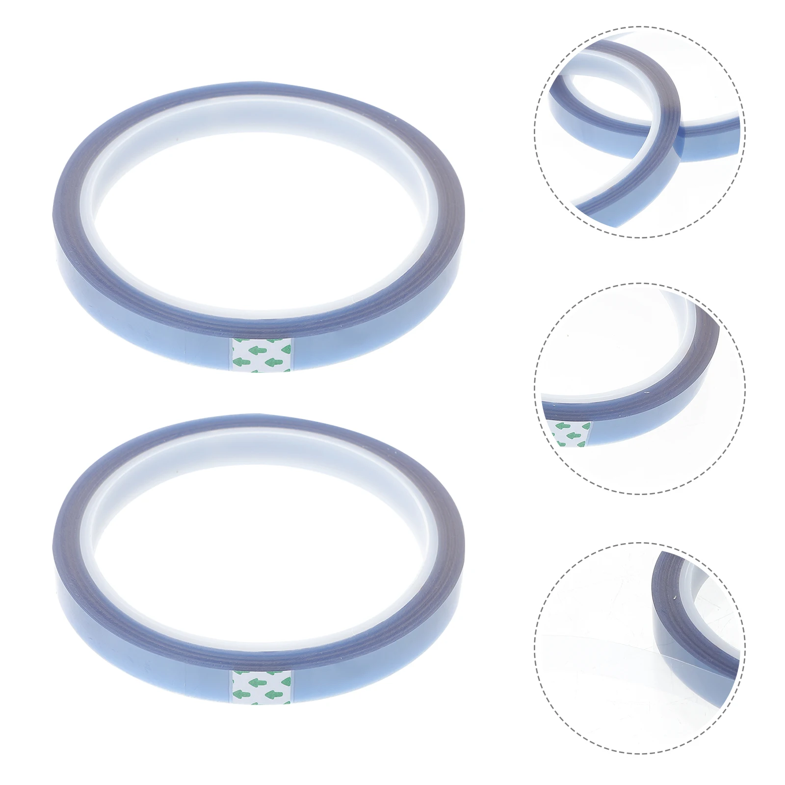 

4 Rolls Heat Resistant Tape High Temperature Strong Stickiness for Heat Transfer Vinyl Sublimation Htv Transfer Tape