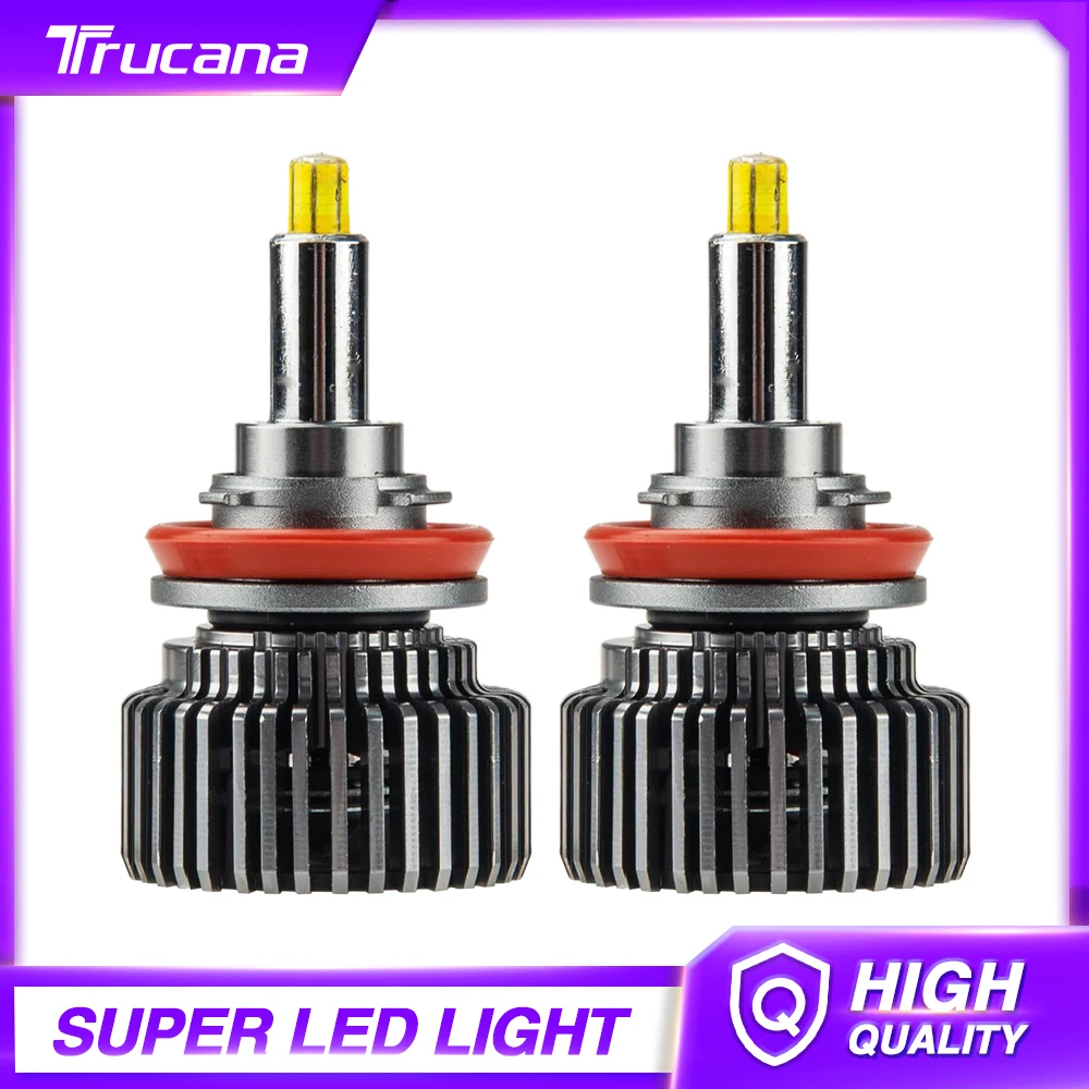 

Trucana 2PCS H11 LED Canbus 20000LM 70W H7 H4 LED 9005 HB3 9006 HB4 H1 Led Car Headlight 6000K 3D 360 degree Auto Lamp 12V