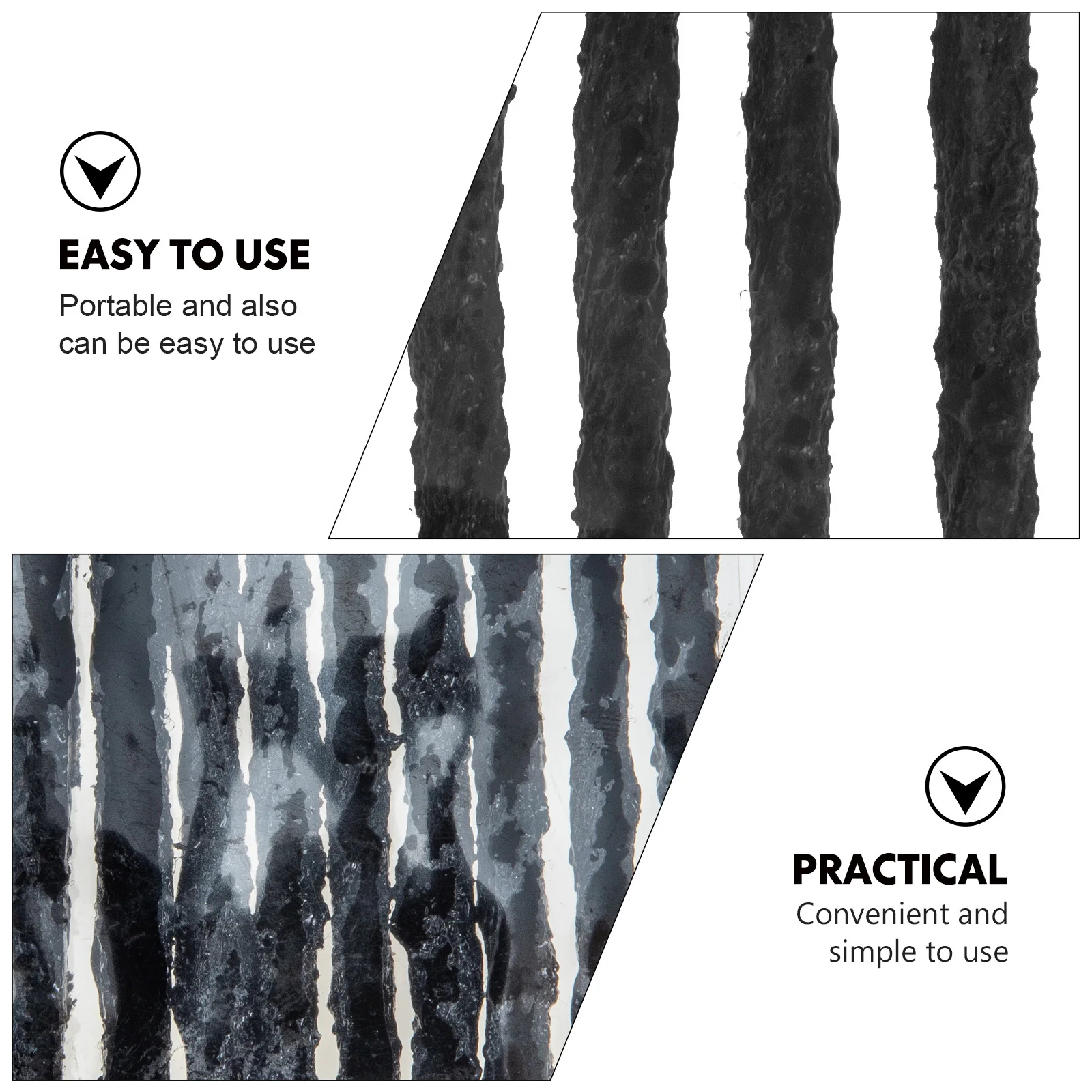 

10Pcs Tire Repair Strings Rubber Strips Self Vulcanizing Tire Plug for Car Tubeless Off-Road Tires Quick Emergency Puncture