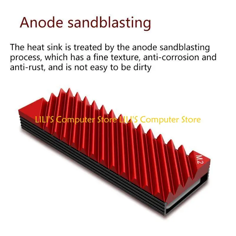

A52B 2280 SSD Hard Disk Radiator for M.2 Aluminum Heat Sink Cooling Sy