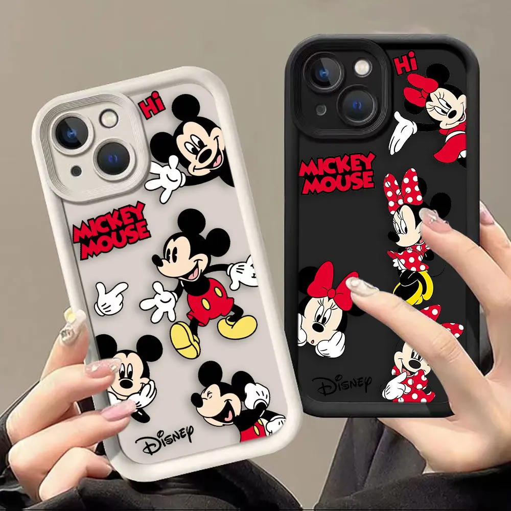 

Cartoon Mouse Mickey Minnie Phone Case For VIVO V21 V23 V23E V25 V27 V27E V29 V29E V30 V30E V40 V50 X80 X90 X100 X200FE Case