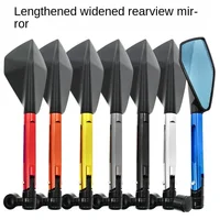 Accesorios de motocicleta espejos retrovisores de aluminio espejo lateral para YAMAHA MT07 MT09 para Honda CB650F para Kawasaki Z900