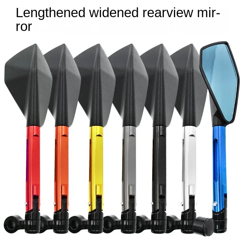 CNC ALUMINUM Custom New Motorcycle Rearview Side Mirrors 8mm 10mm For KAWASAKI Z750 NINJA250 HONDA R1 R6 FZ6 SUZUKI YAMAHA