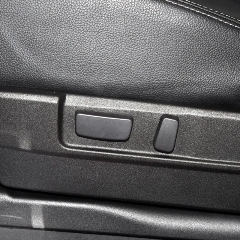 2 Pcs Power Seat Adjust Switch Button Cover For Mitsubishi Outlander Airtrek ASX Pajero Sport Lance-ex 6940A041XA 6940A119XB