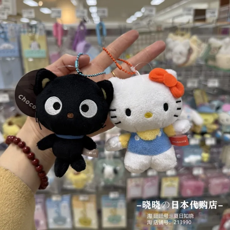 جديد حار بيع حقيقية سانريو الشوكولاته القط قلادة كيتي القط الأسود ليتل لامب صديق جيد قلادة حقيبة قلادة الهدايا