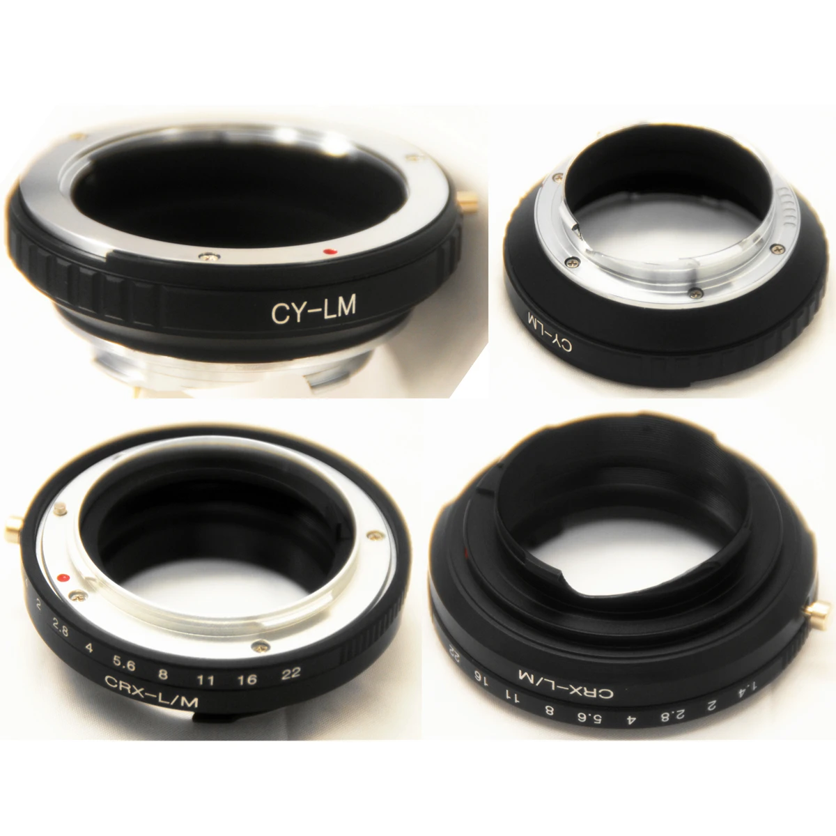 Lens Adaptor for Leica R Contarex CRX Contax CY Retina Schneider DKL EXAKTA EXA Konica AR Rollei QBM to LM-EA7 EA9 Ring Adapter