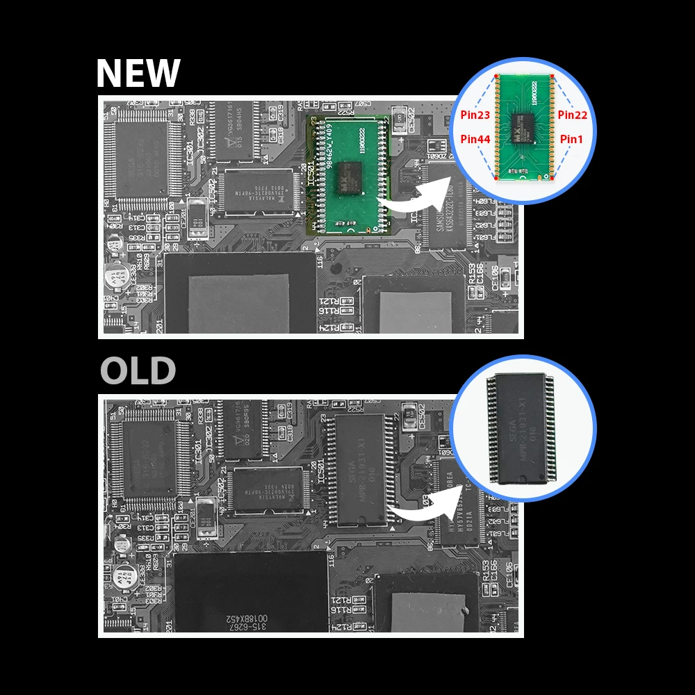 2,5 "SATA адаптер жесткого диска игровой конвертер для консоли Sega Dreamcast поддержка DC VA0 VA1 материнская плата Bios Mod