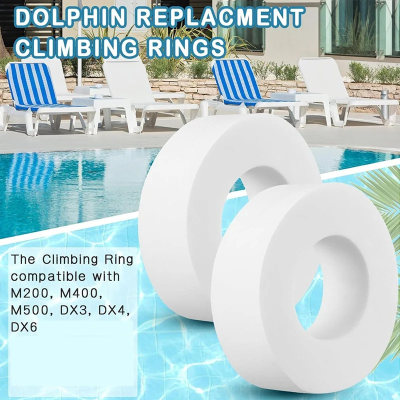 6101611-4R Climbing Rings Wheel Sleeve For Robotic Pool Cleaner Compatible With M200 M400 M500 And More Cover Ring