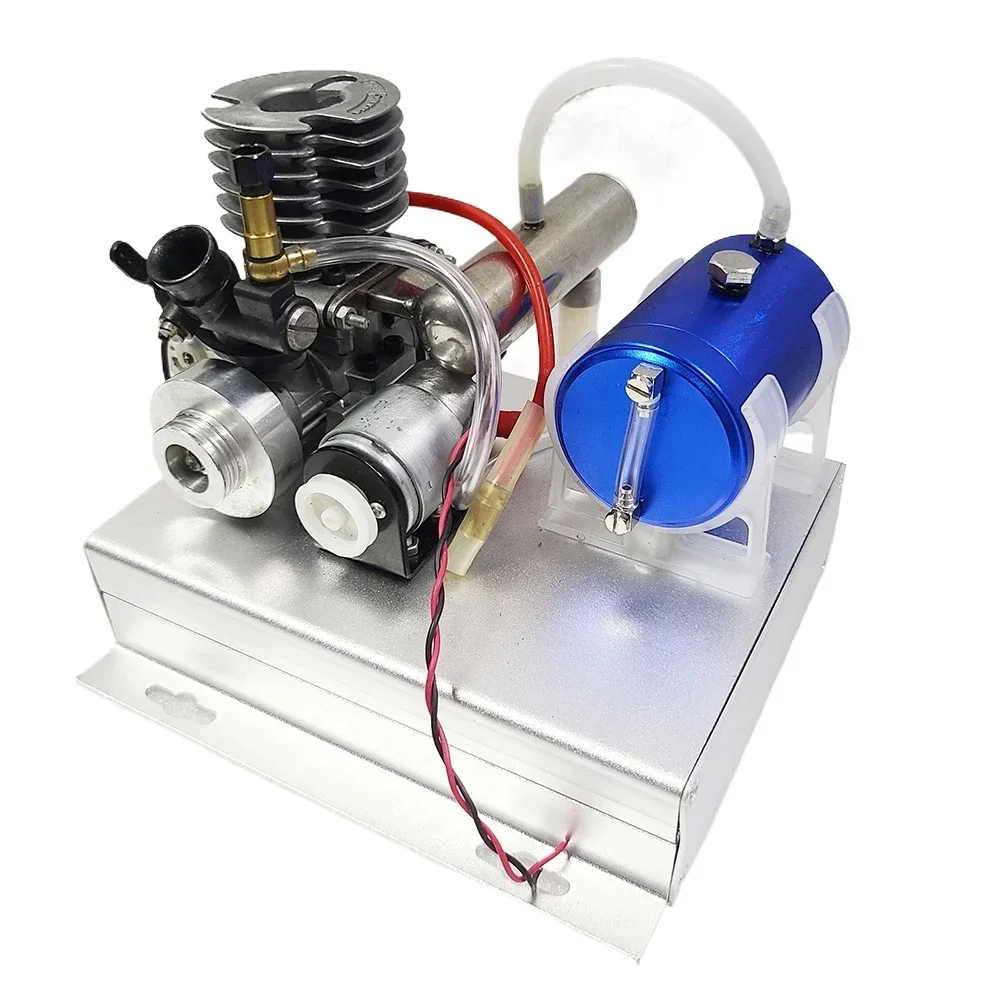 15-level Micro Methanol Gasoline Generator Model Two-stroke Engine Model One-button Start Physical Experiment Toy