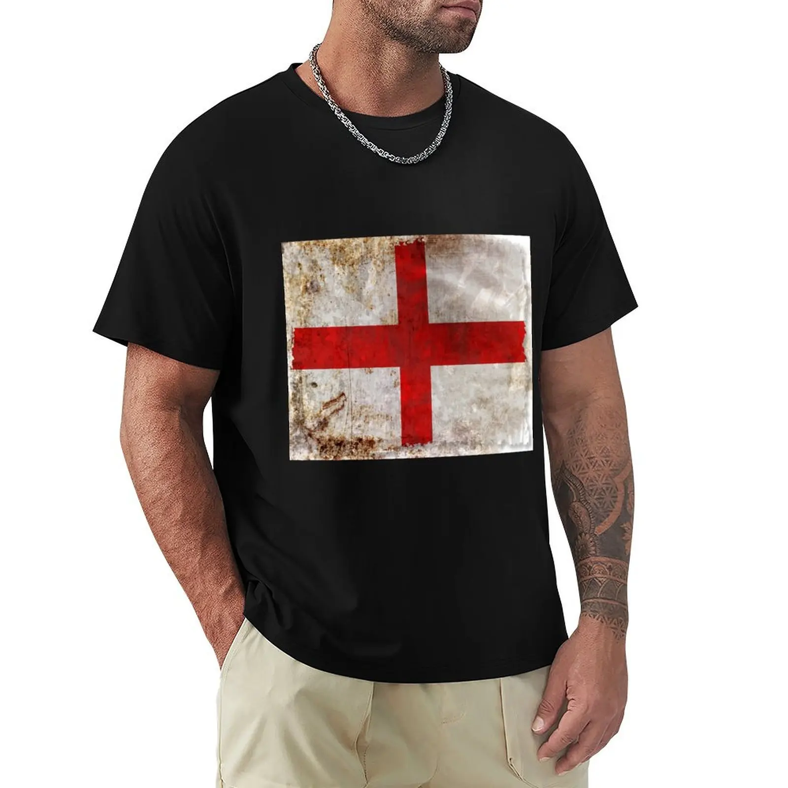 Saint George Cross T-Shirt Summer Holiday T-Shirt