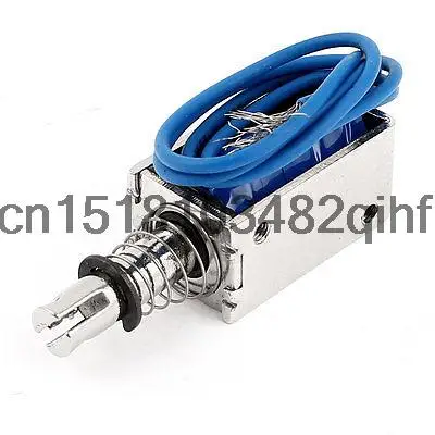 

RM-0730 DC12V 80 г/10 мм тяговый электромагнит соленоида линейного движения