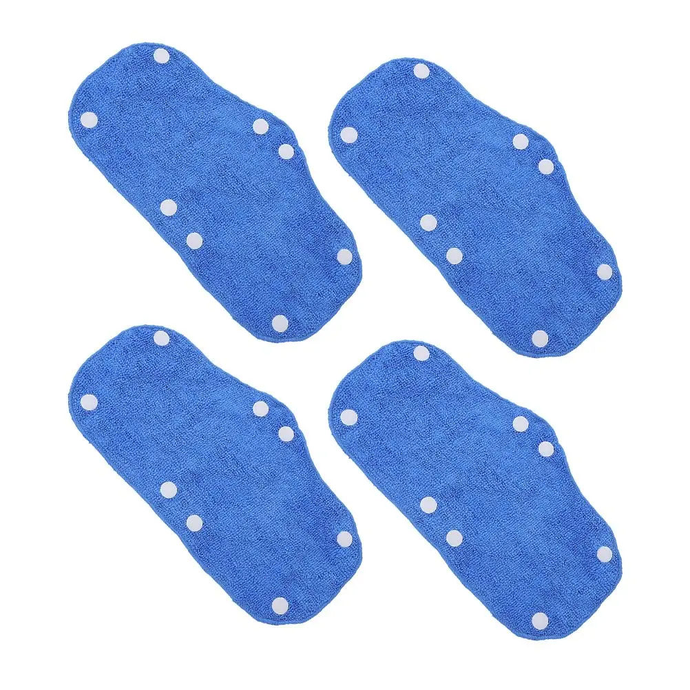 

4 Pcs Safety Hat Sweatbands Hard Hat Liners Blue Breathable Washable Reusable Polyester Bands for Work