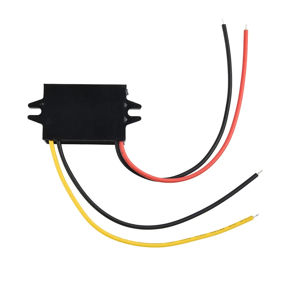 Waterproof and Shockproof 15V 80V to 12V 1A DC DC Converter with ABS Flame Retardant Shell and High Quality Components