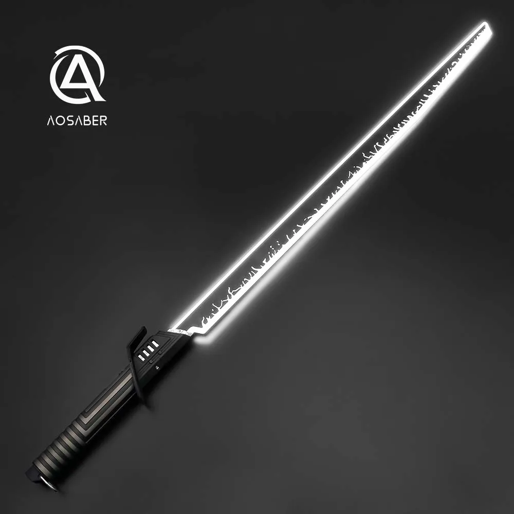 Dark Saber Lightsaber Dueling Laser Sword Replica RGB Metal Hilt  Effect Color Changing Force Cosplay aldult Toys