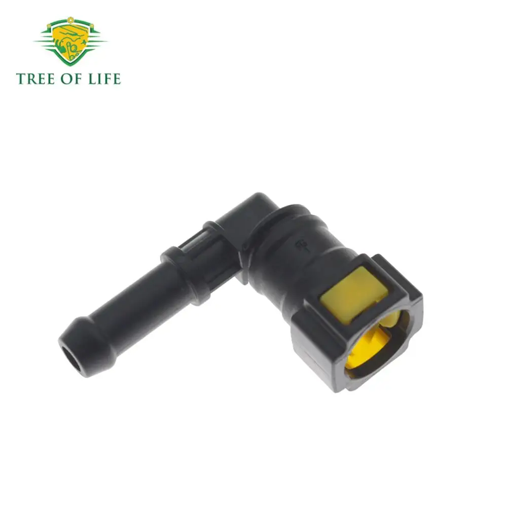 ID10 20805110 90° Fuel Line Hose Coupler Quick Release Connect Connector Fuel Line For RENAULT TRUCKS T SERIES VOLVO view 4
