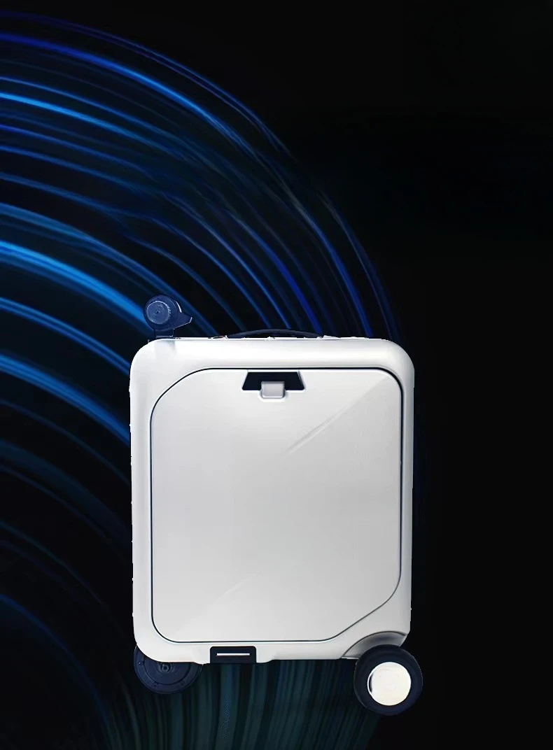 Smart Luxury Electric Scooter Suitcase Light-Weight Modern Airline Approved for Global Voyage with Durable Polyester Lining