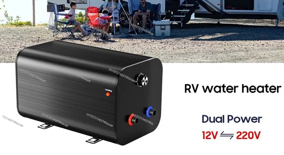 Multi-Size Water Storage Heating Tool Dual Voltage Outdoor Hot Water Supply Device