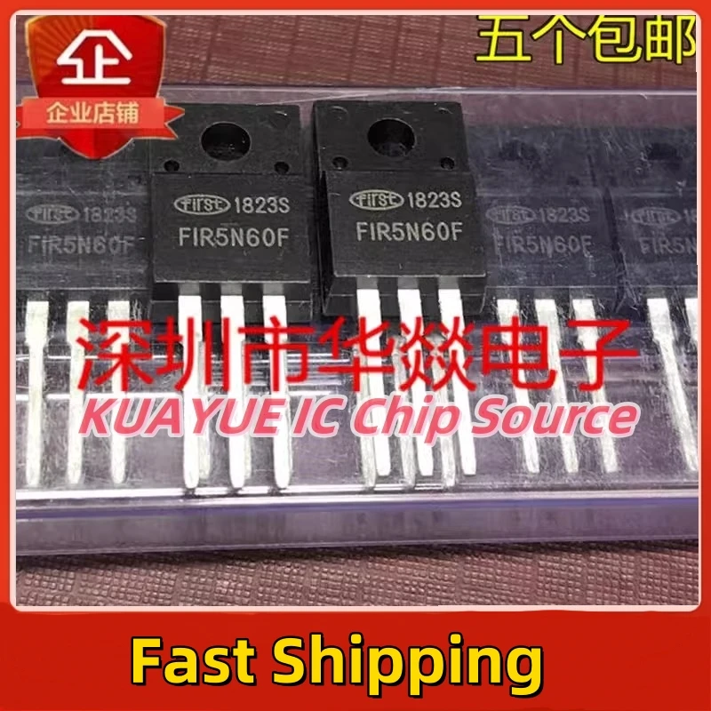 10PCS-30PCS  FIR5N60F   TO-220F  600V  4.5A   Quality Fast Shipping  In Stock