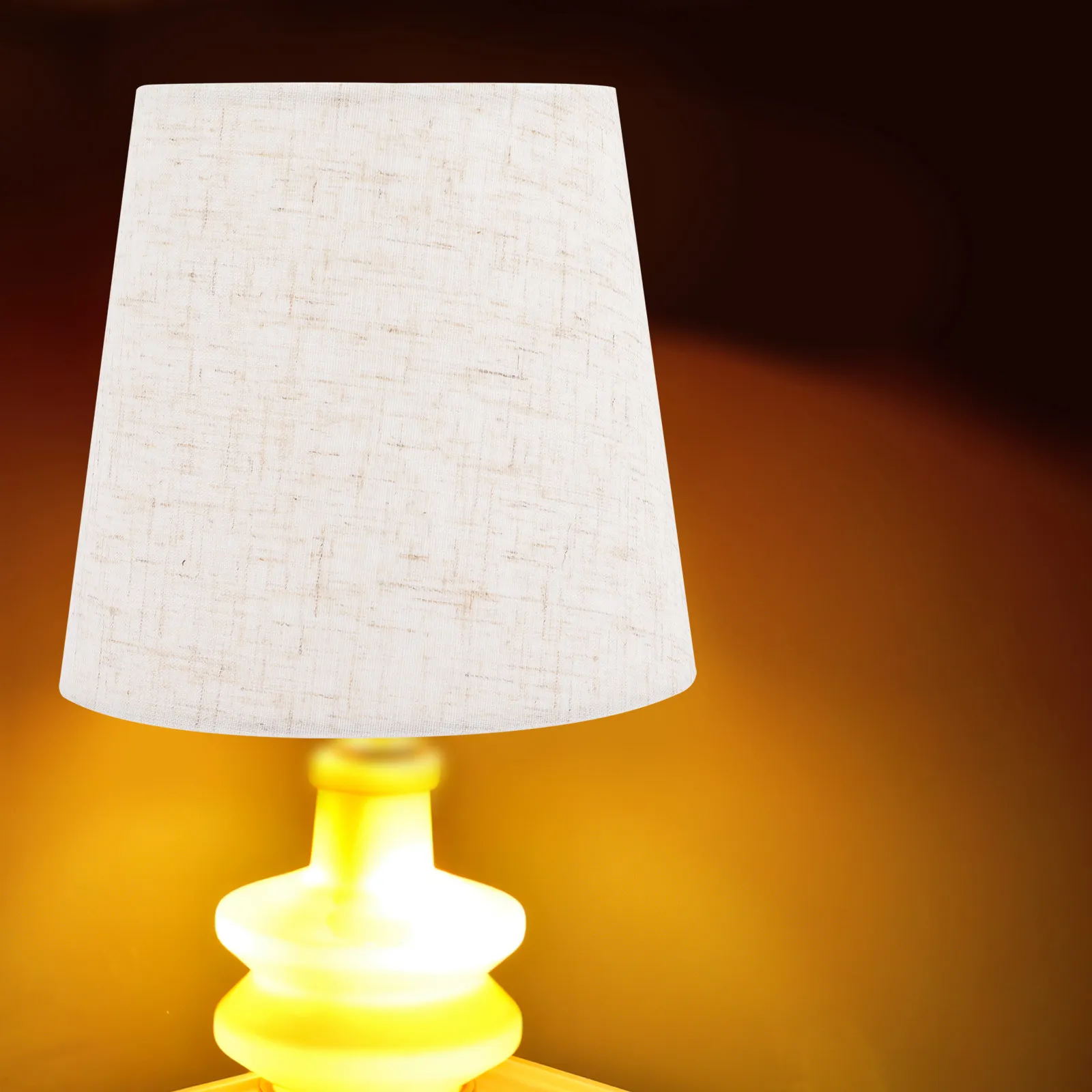 

Fabric Cloth Lamp Shade E14 Lampshade Table Light Romantic Soft Light Cover for Bedroom Living Room Home Lamp Shades