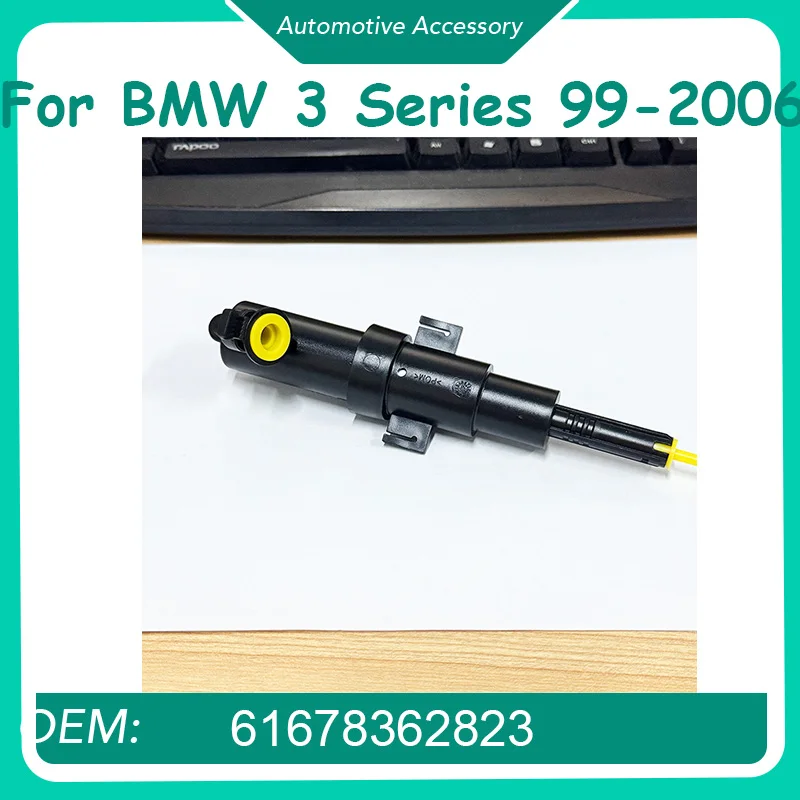 

61678362823 1 шт. левая = правая форсунка омывателя фар, подходит для BMW 3 серии 1999-2006 E46 M3 323i 330i 325i 328i