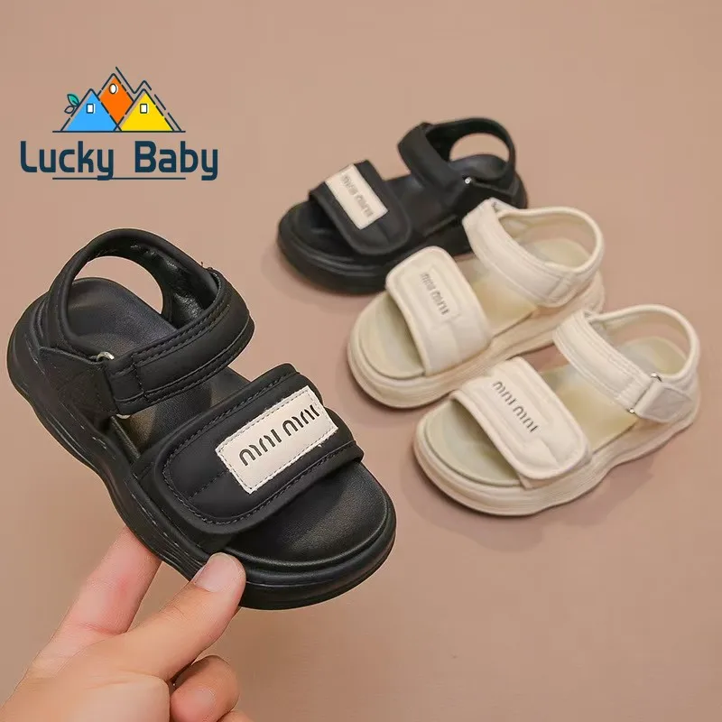 

Fashion Kids Sandals Baby Shoes Boy Soft Sole Non-slip Boys Girls Sandals Toddler Children's Shoes Summer Beach 2-10 Years