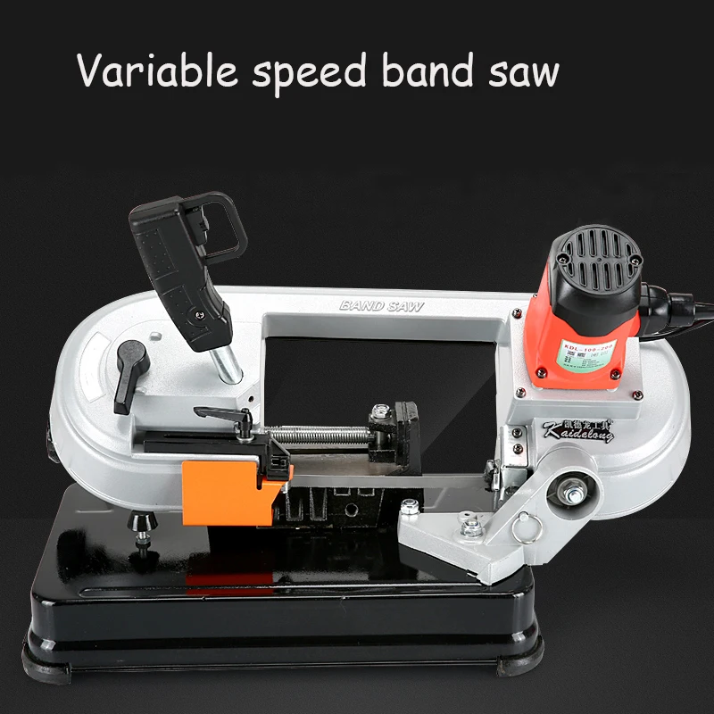 Variable Speed Saw Multi-Functional Mini Metal Band Saw Household Electric Woodworking Cutting Machine 2025 NEW