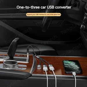 Répartiteur de Hub USB de Type C à 4 ports, Transmission rapide de données, adaptateur OTG Extensions de Hub USB multi-appareils 10 pusat penjualan terbaik thunderbolt 4 - №