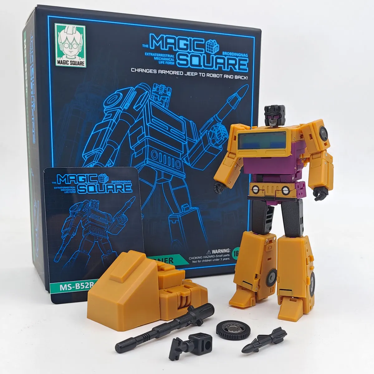 

Magic Square MS toys MS-B52R Munitioner Lord of War Swindle MS-TOYS Bruticus Transformation Action Figure in stock