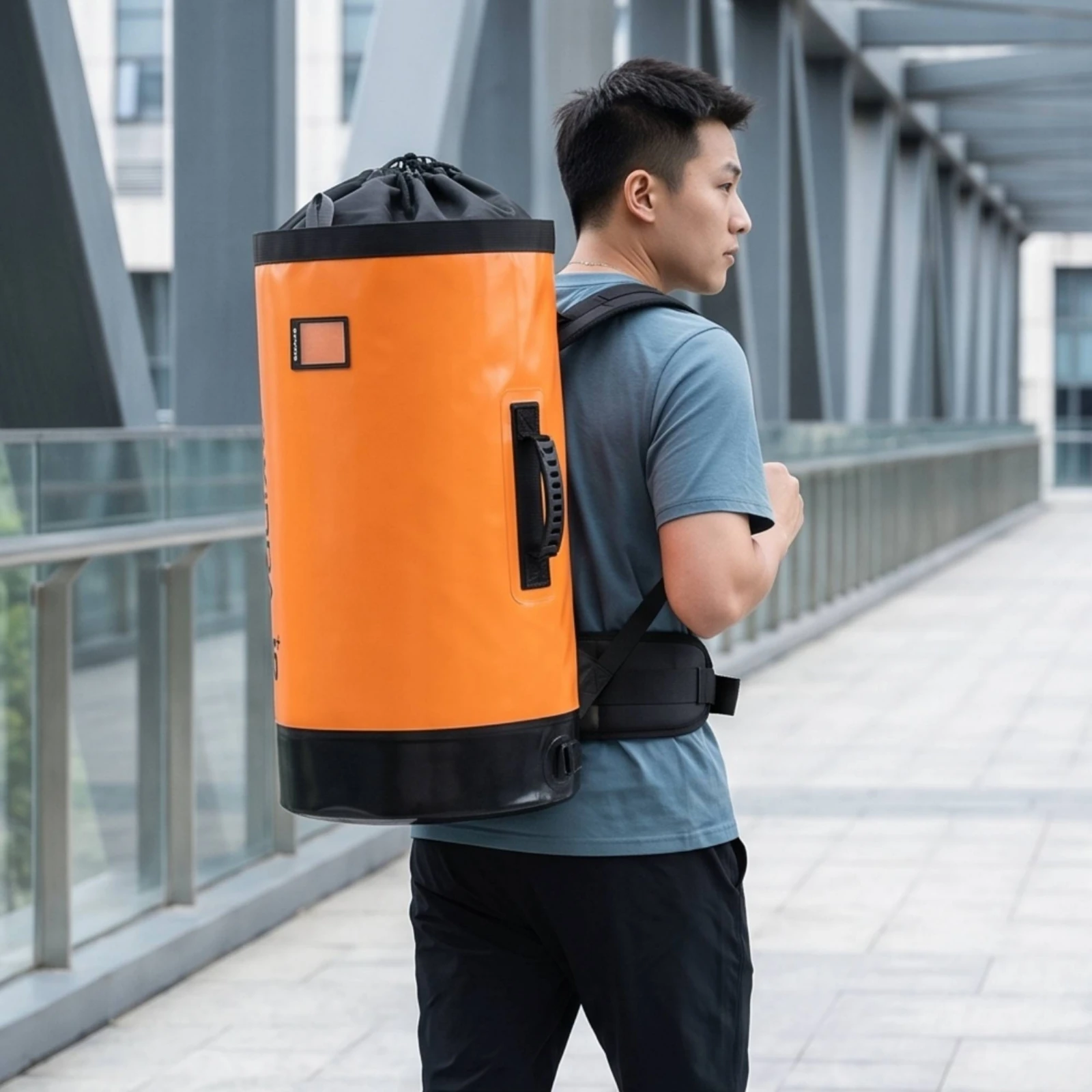 Rope Bag with Shoulder Straps Heavy-Duty Rope Storage Backpack Climbing Backpack Long-Lasting Outdoor Gear Bag Tough