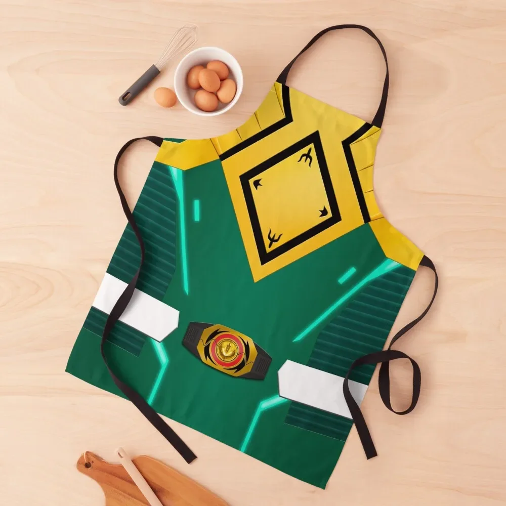 

All New MMPR Green Apron christmas christmas kitchen Apron