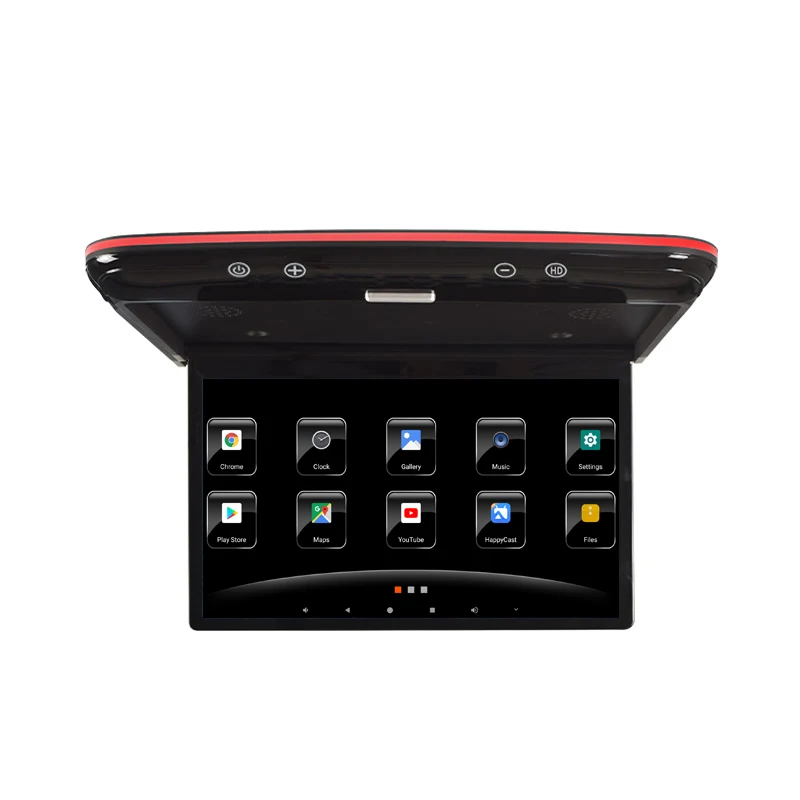 

13.3 Inch Smart OLED TV Car Roof Ceiling Android 12 4GB+64GB USB IPS Multimedia Video Player Mirror Link Remote Control