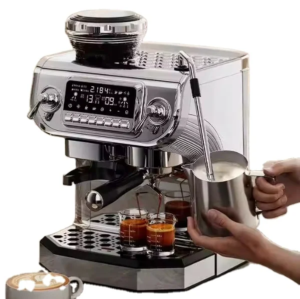 

Best Wholesale Office Home Commercial Semi Automatic Espresso Coffee Making Maker Barista Cafe Coffee Machine Sale Factory