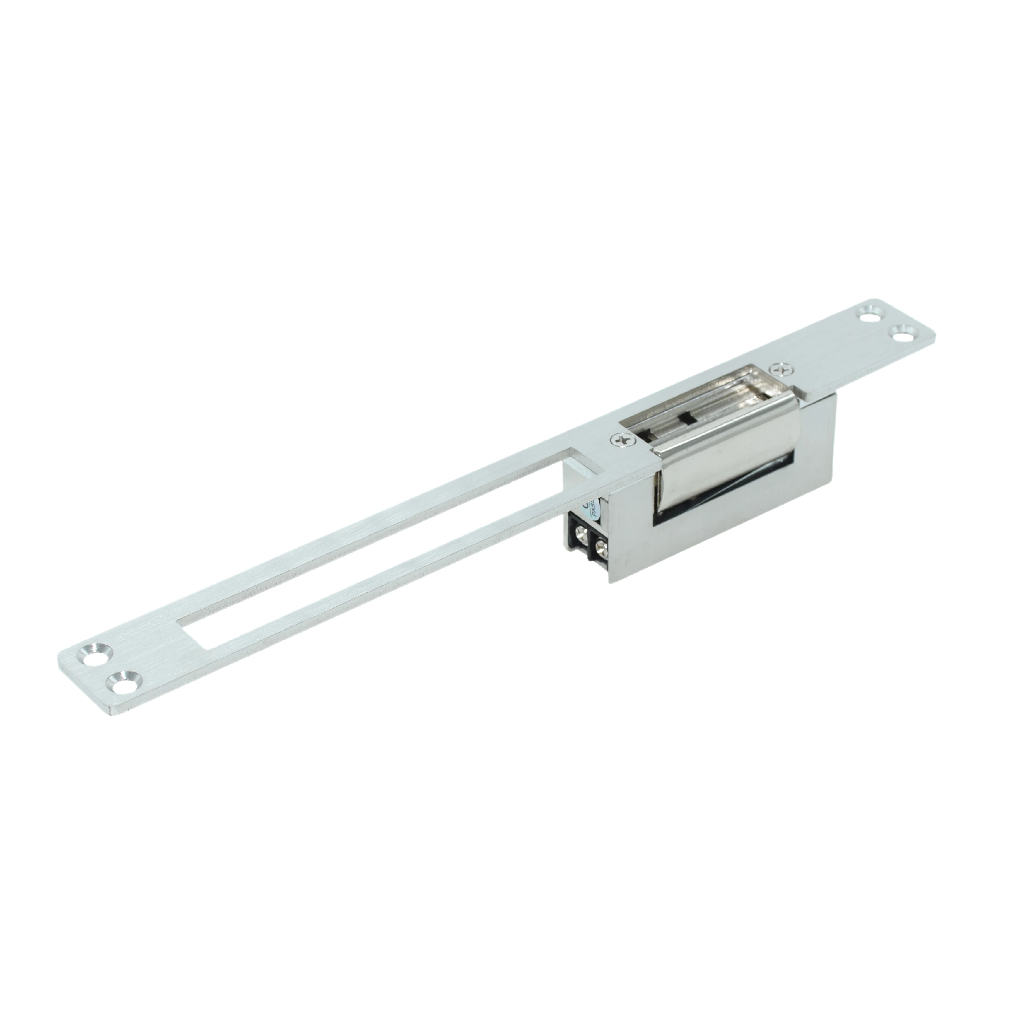 DC12V Long Panel Electric Strike Lock Fail Secure 400KG Holding Force 44mm Lock Tongue