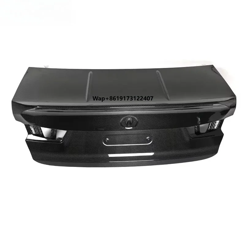 

High Quality Dry Carbon Fiber CSL Style Trunk Lid Cover for G80M3 Exterior Accessory Car Rear Trunk Lid Replacement