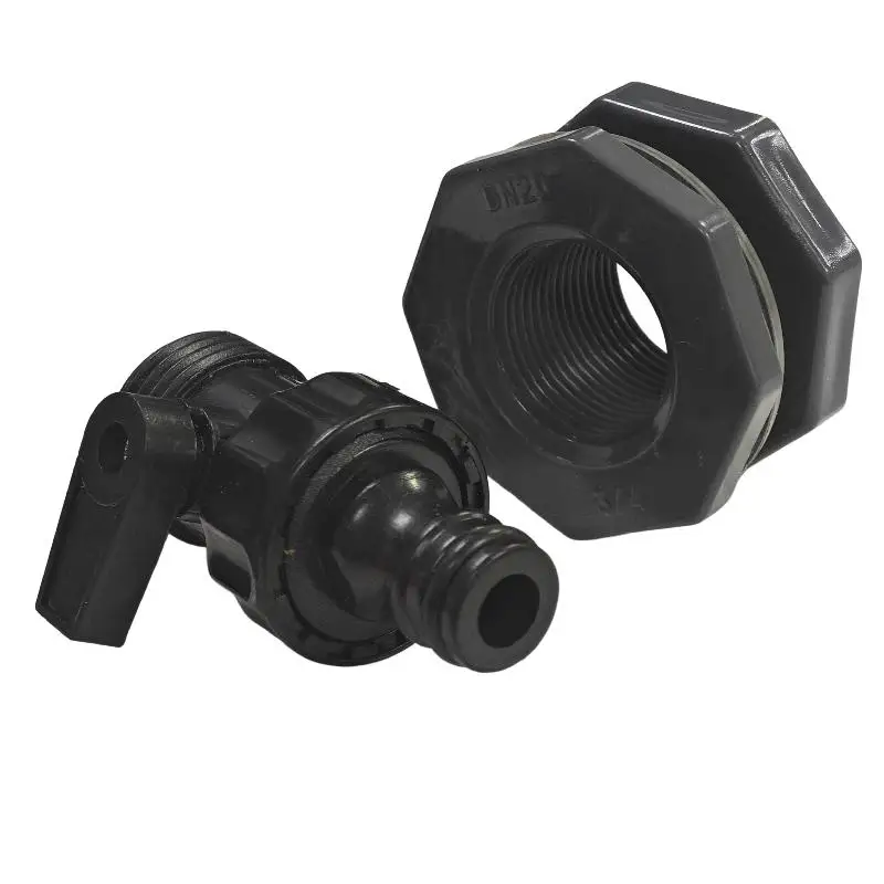 Rain Bucket Diverter Kit 3 4 Inch PVC Valve Fittings Connector for Home Gutter Water Collection and Storage
