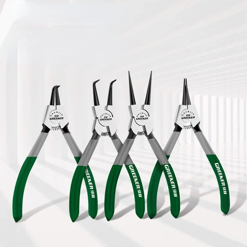 Circlip pliers internal and external dual-purpose multifunctional retaining ring pliers industrial grade tool expansion pliers