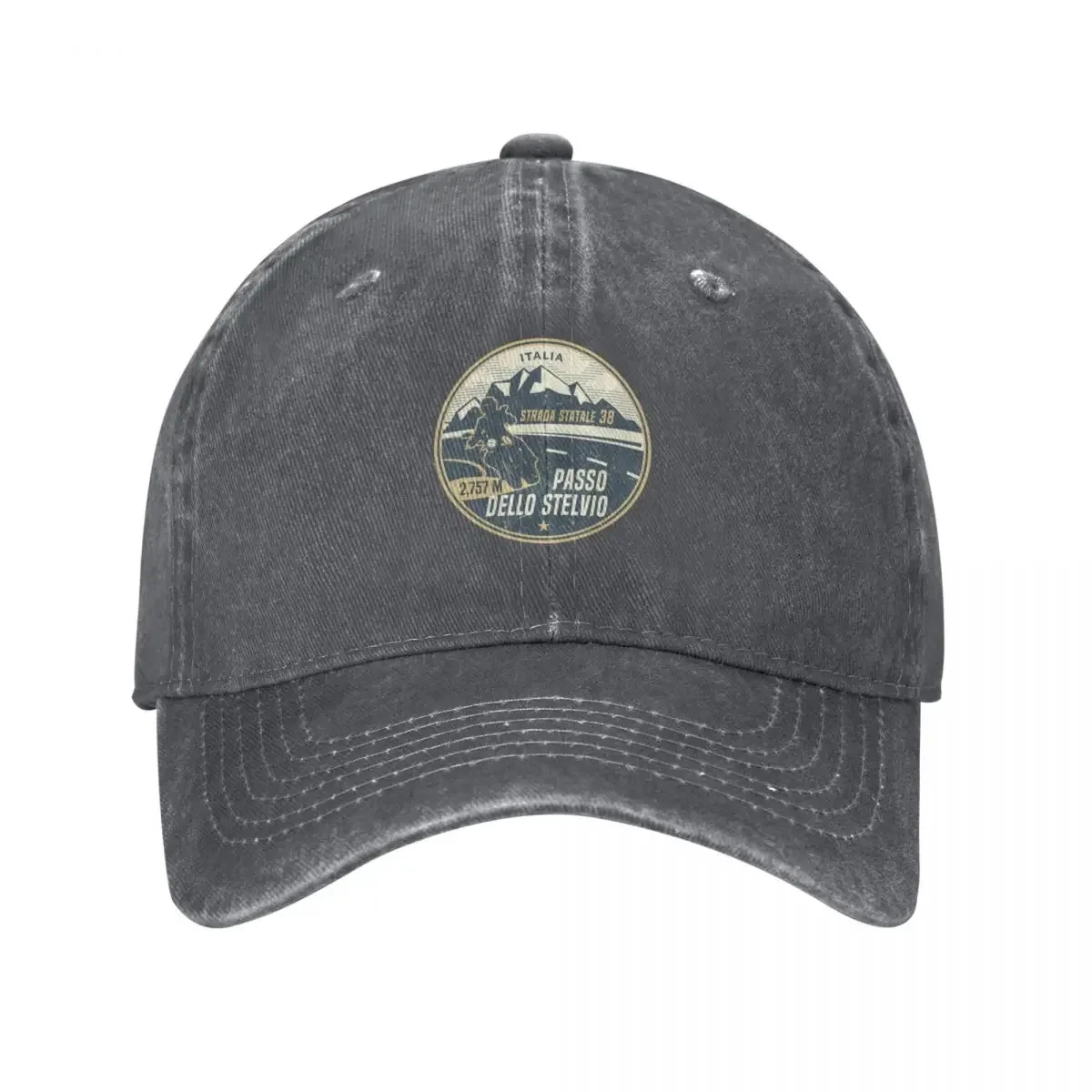 

Stelvio Pass, Italy Baseball Cap Visor Luxury Man Hat hats for men hats on offer Men Women's