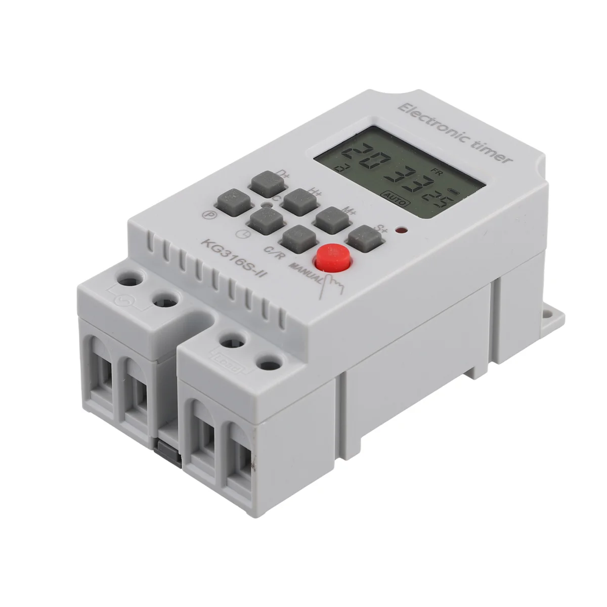 KG316S-II Time Control Switch Automatic Digital Time Switch Relay Electronic Week Time Control Programmable