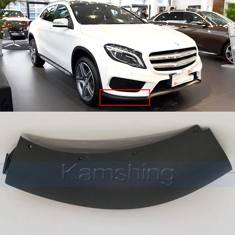 

A1568852525 A1568852625 Угловая накладка переднего бампера для Mercedes-Benz GLA X156 W156 GLA200 220 2015-2016, нижняя декоративная панель переднего бампера