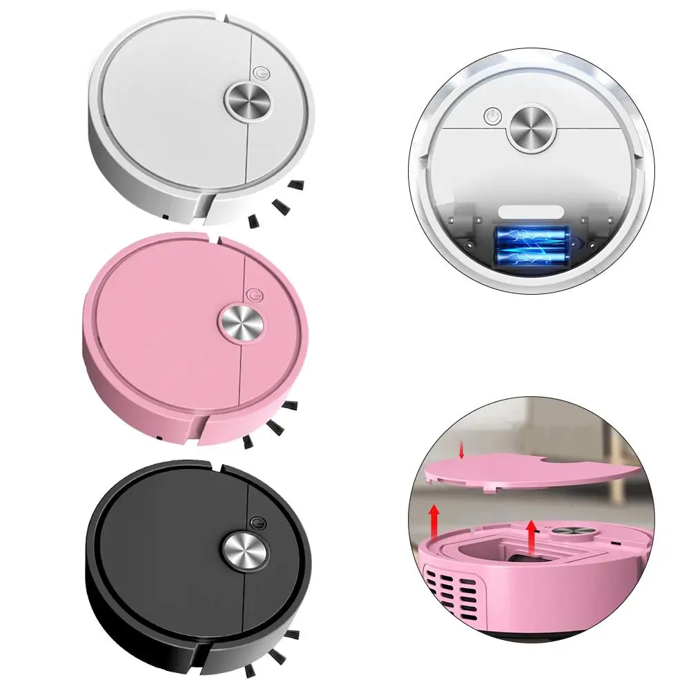 Every Corner Of Your Home 3 In 1 Vacuum Automatic Vacuum Cleaner Anti-collision Sensors Multiple Cleaning Modes image 6