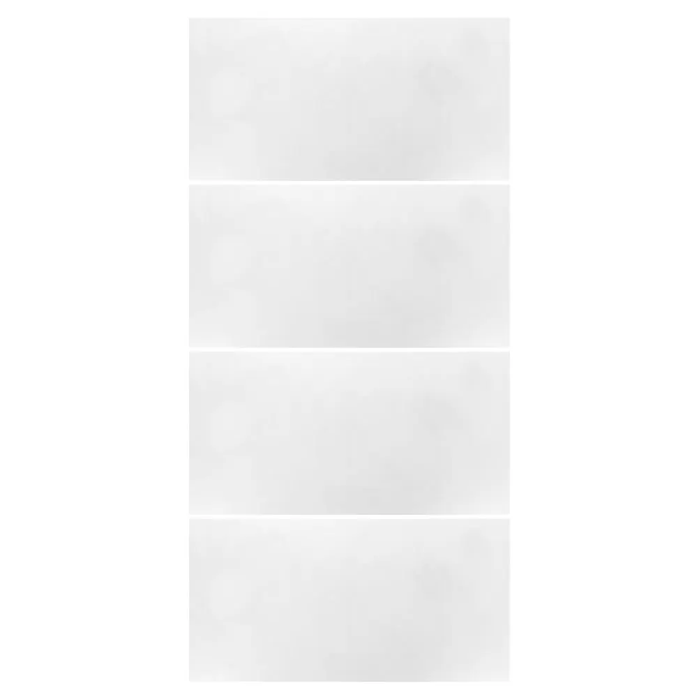 

4 Pcs Static Whiteboard Stickers Dry Erase Cardboard Wall Electrostatic Removable Pvc for Kids Wallpaper