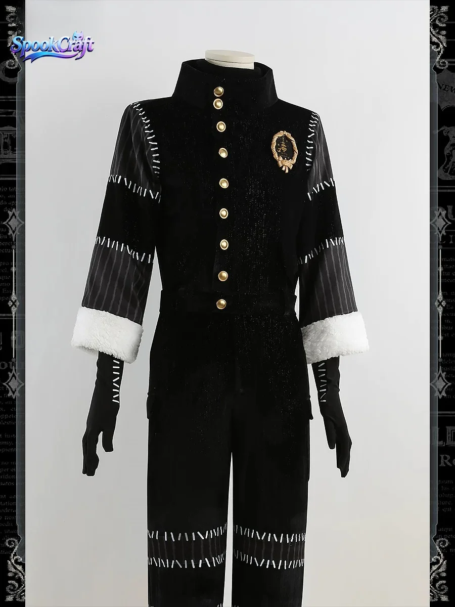New Twisted Wonderland 2025 Christmas Rook Custom Made Full Set Men Cosplay Costume Anime Role Play Outfit view 4